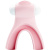 LyBaile Pretty Love Elsa Mouth Stimulator Light Pink - Вибратор для оральных ласк, 7.5х5.3 см (розовый)