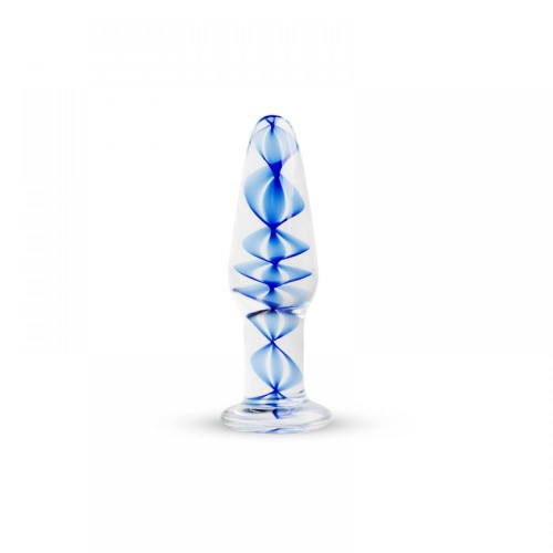 Gildo Glass Buttplug No. 23 стеклянная анальная пробка, 10.5х3.2 см - sex-shop.ua