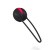 Fun Factory SmartBall Uno-вагінальний кулька, 4. 5х3. 6 см (чорний з червоним)