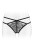 Fashion Secret Mylene Black - трусики-стринги с двойной линией бедра, S-L (чёрные) - sex-shop.ua