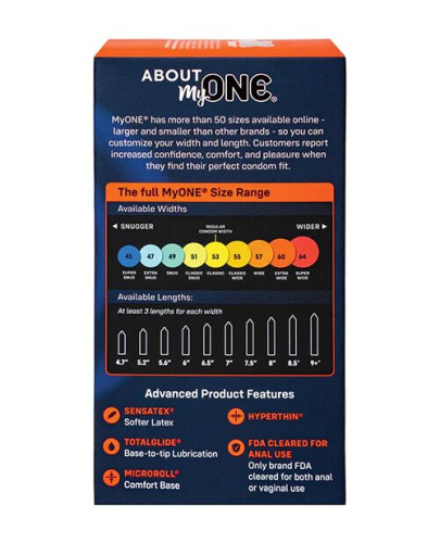 MyONE Extra Wide & Long, 10 шт