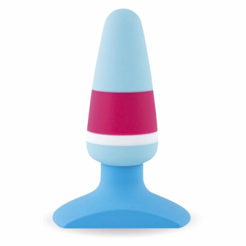 FeelzToys - Plugz Butt Plug Colors Nr. 1 - Анальная пробка, 7х3.2 см (голубой) - sex-shop.ua