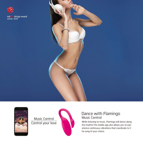 Magic Motion Flamingo-музичне віброяйце з керуванням зі смартфона