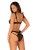 Obsessive Obsessivia 2-pcs set - Комплект белья: бюстгальтер и трусики, S/M (чёрный)