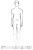 Passion 021 Body - Мужской эротический костюм официанта, S/M