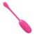 LyBaile Pretty Love Kirk Pink - Рельефное виброяйцо, 19.7х3.2 см (розовый)