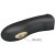 LyBaile Pretty Love Miraco Electric Vibrator Black - Вибронасадка на палец с электростимуляцией и золотом 18К, 10.5х3 см (чёрный)