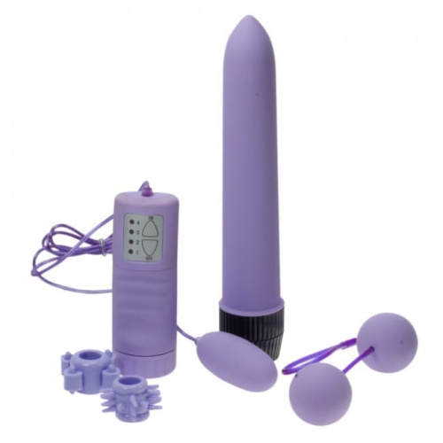 Kinx Silky Touch Couples Kit Red - Набор игрушек для секса