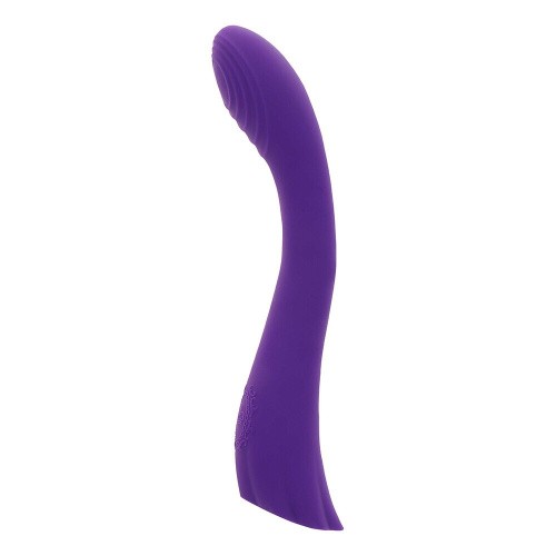 Toy Joy Dahlia G-Spot Vibrator – вібратор для точки G, 15х3.5 см (фіолетовий)