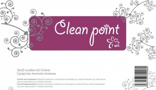 Clean Point - Фітопрокладки, в упаковці 6 шт - купити в Україні | Секс шоп SEX-SHOP.ua