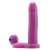 Topco Sales My First Double Penetrator - насадка для подвійного проникнення, 12.5х3 см (фіолетовий)