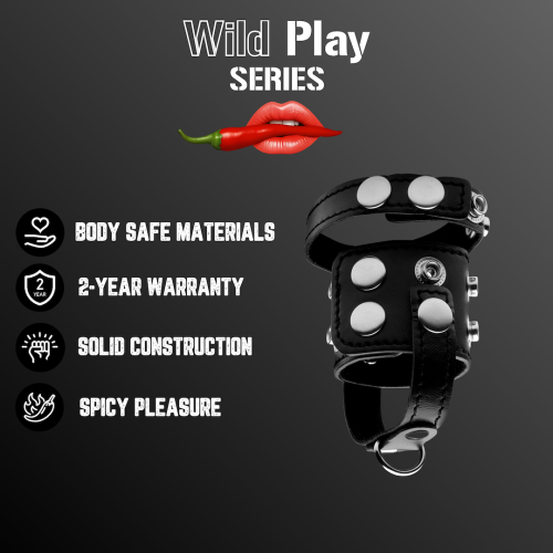 Ерекційне кільце Wild Play Cock And Ball Strap C20