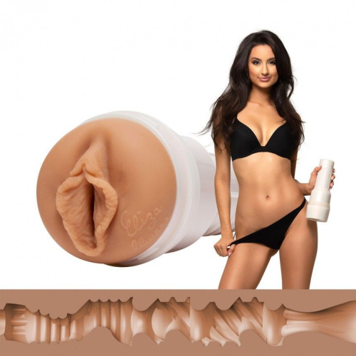 Fleshlight Girls: Eliza Ibarra - Ethereal - Мастурбатор - слепок вагины порноактрисы, 24.7х9.5 см