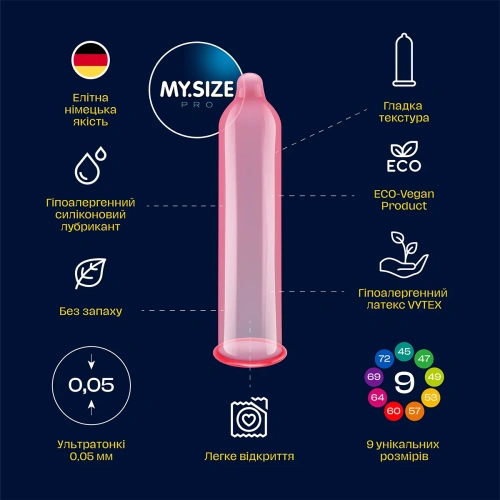 My.Size Pro 45, 10 шт