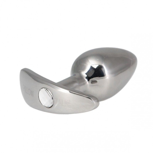 Pillow Talk Sneaky Luxurious Stainless Steel Anal Plug - Анальная пробка, 6х2.5 см - sex-shop.ua