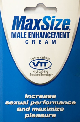 Swiss Navy MAX Size - Пробник крема для улучшения потенции, 5 мл - sex-shop.ua