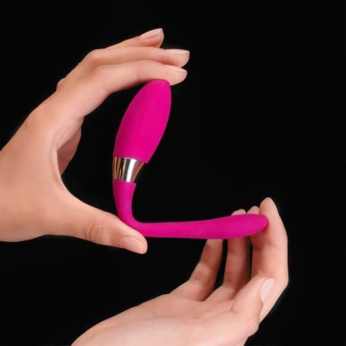 Lelo Tiani 2 Design Edition - Вибратор для пар, 9х3 см (фиолетовый) - sex-shop.ua