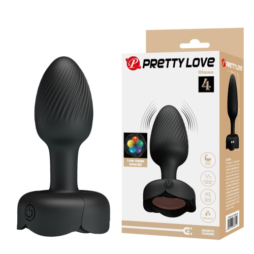 Анальная пробка Pretty Love Olman, 8.8 см
