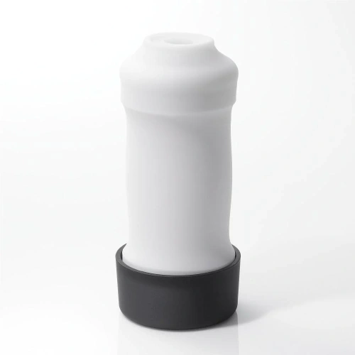 Tenga 3D Polygon - Мастурбатор с ломаной текстурой, 13х4 см (белый)