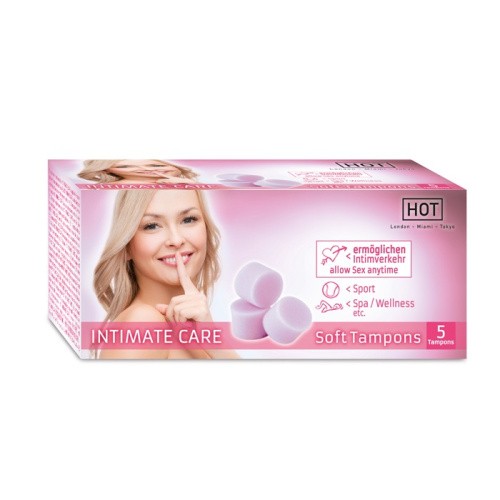 HOT Intimate Care Tampons тампони, 5 шт