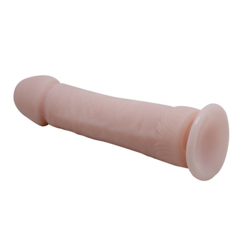 LyBaile The Big Penis - Реалистичный фаллос с вибрацией, 26х5.5 см (телесный)