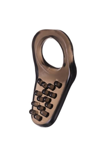 Toyfa XLover Penis Ring - Мужское эрекционное кольцо, 4х2.5 см (чёрный)