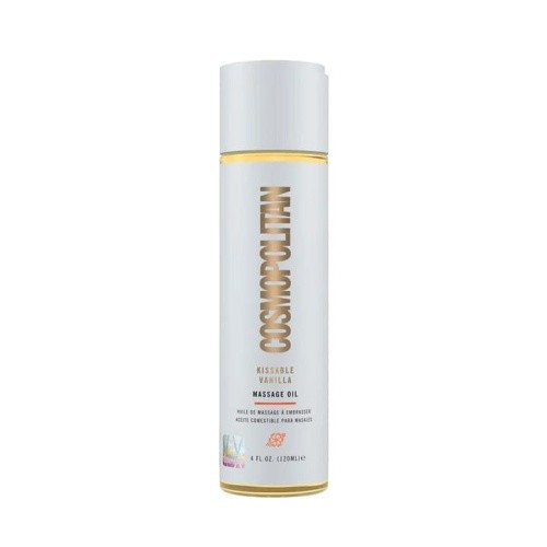 Cosmopolitan Kissable Massage Oil Vanilla - съедобное массажное масло ваниль, 120 мл - sex-shop.ua