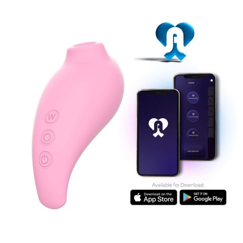 Adrien Lastic Revelation Pink + APP - Вакуумный стимулятор, 10,2 см (розовый)
