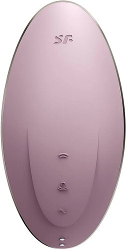 Satisfyer Vulva Lover 1 - Вакуумный вибратор, 12х5.4 см (фиолетовый)