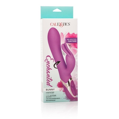 California Exotic Novelties Enchanted Bunny - силиконовый вибратор-кролик, 13.3х3.8 см