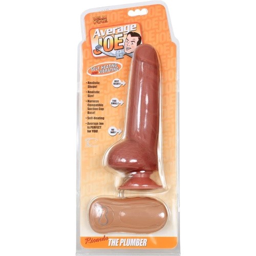 Topco SalesAverage Joe The Plumber, Ricardo Vibrating/Heating - Вібратор, 14х4.3 см