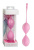 Вагінальні кульки Vibe Therapy Fascinate (рожевий)