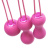 Je Joue Ami - Набор вагинальных шариков, 3,8-3,3-2,7 см, 54-71-100 г (фуксия) - sex-shop.ua