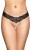 SoftLine G-String 2491 - black Женские стринги, S/M (черный)