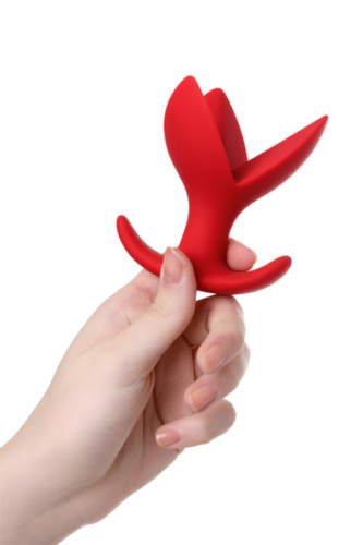 Toyfa ToDo Flower Red Expander Plug - Анальный расширитель, 9х6 см (красный)