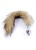 Boss Fox TAIL Brown XL - Анальная пробка с хвостом, 6,5х2,7 см (коричневый)
