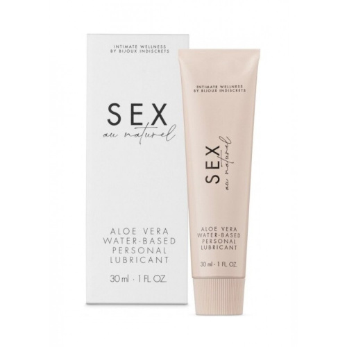 Bijoux Indiscrets Sex au Nature - Aloe Vera - Лубрикант на водной основе, 30 мл