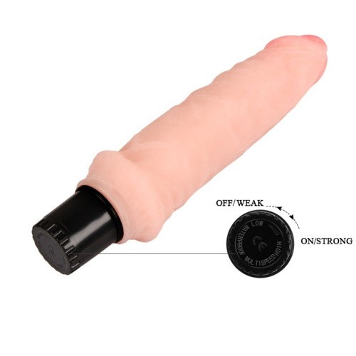 The Realistic Cock Flesh - Вибратор, 20 см (телесный)