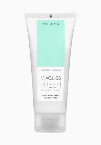 MixGliss Fresh Pepper mint - Лубрикант на водной основе, Перечная Мята, 70 мл.