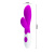Pretty Love Newman Silicone Vibrator - Стильный силиконовый вибратор-кролик, 20х3.8 см (фиолетовый)
