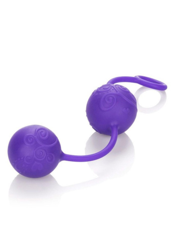 California Exotic Posh Silicone O Balls - Вагинальные шарики, 17,7 см (фиолетовый)