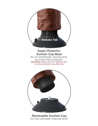 Вибратор Pipedream Vibrating King Cock 6, 15.4 см