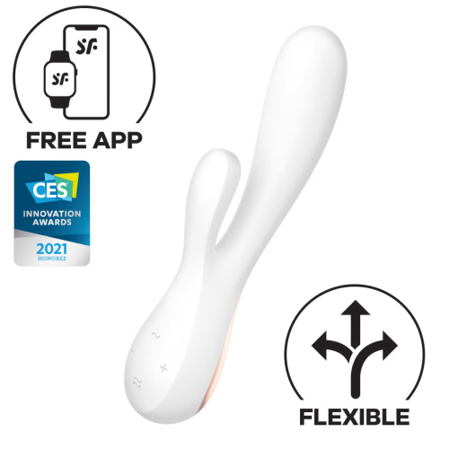 Вибратор кролик со смарт управлением Satisfyer Mono Flex - sex-shop.ua