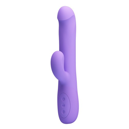 Pretty Love Truman Vibrator - вибратор кролик с функцией вращения, 23.8х3.7 см