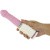 Pillow Talk Feisty Thrusting Vibrator Pink - роскошный вибратор-пульсатор с присоской, 12.5х3.4 см. (розовый) - sex-shop.ua