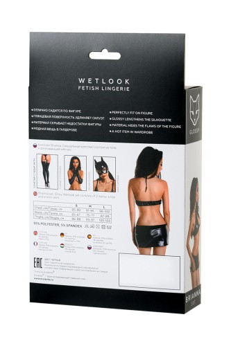 Toyfa Glossy Brianna Wetlook - Комплект для ролевых игр, XL