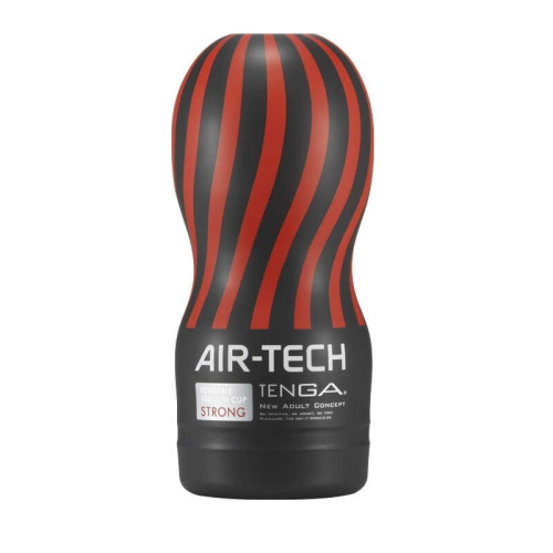 Tenga Air-Tech Strong, мастурбатор з аеростимуляцією і всмоктуючим ефектом, 15. 5х6. 9 (чорний) - купити в Україні | Секс шоп SEX-SHOP.ua