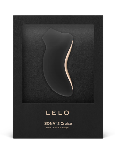 Lelo Sona 2 Cruise - Звуковий масажер клітора, 11.5х5.6 см (чорний) - купити в Україні | Секс шоп SEX-SHOP.ua