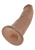 King Cock 9 - Фалоімітатор, 21х5,3 см (карамель)