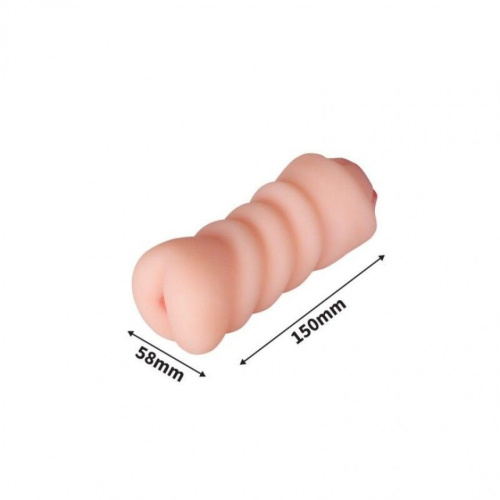 BTB Pocket  Vagina - Adriana - Двусторонний мастурбатор, 15х5.8 см